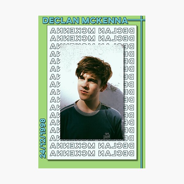 Declan McKenna Poster Photographic Print