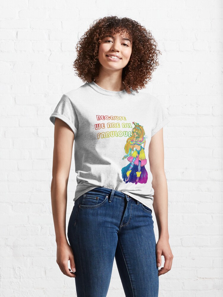 Alternate view of Galaxy Queen. We Are All Fabulous Classic T-Shirt