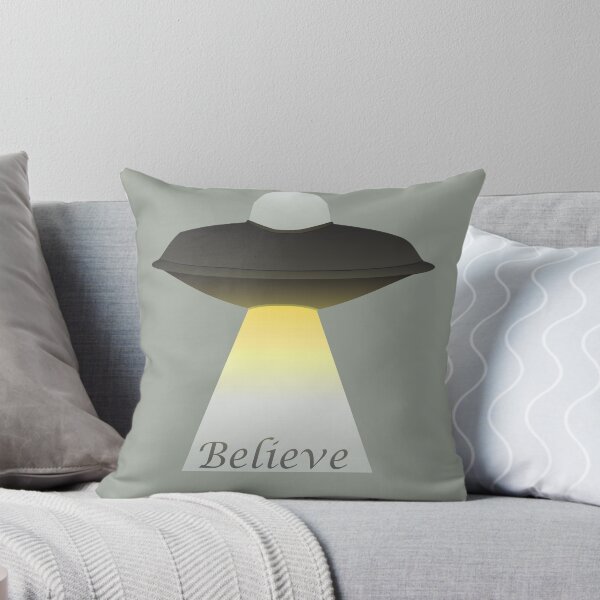 Item preview, Believe in Aliens vector UFO art Space Tourists designed and sold by GnomelyDragon.