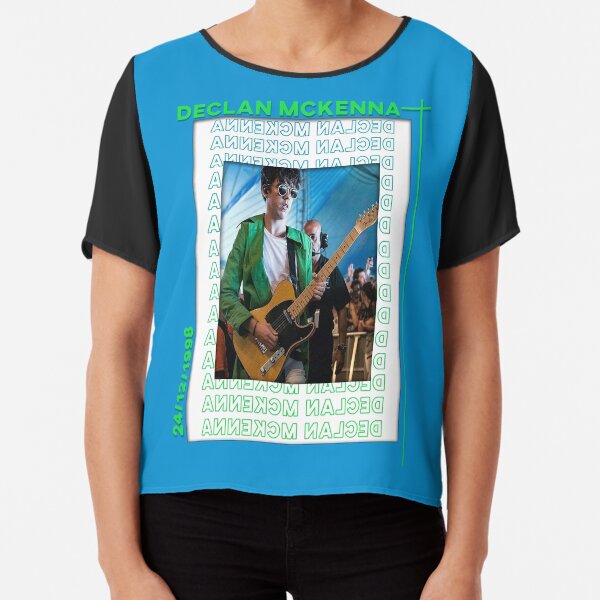 Declan McKenna on guitar Poster Chiffon Top
