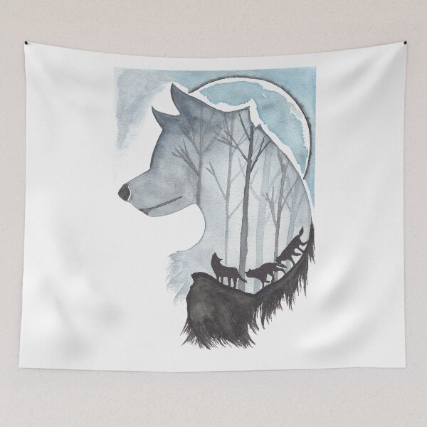 Item preview, Three Wolves designed and sold by agapedesign.
