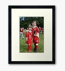 Trophy winners Framed Print