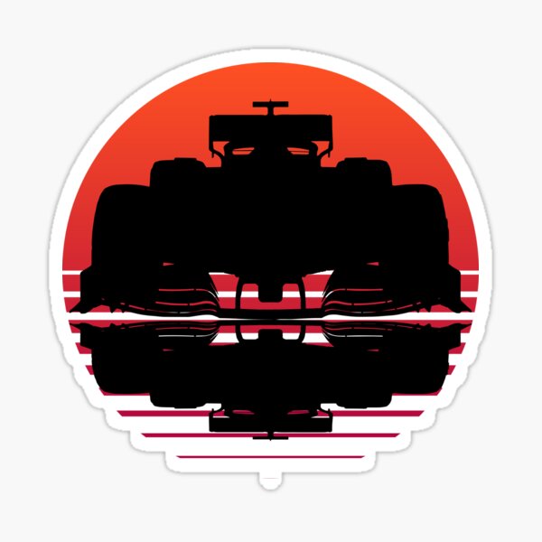 F1 Sunrise Sticker