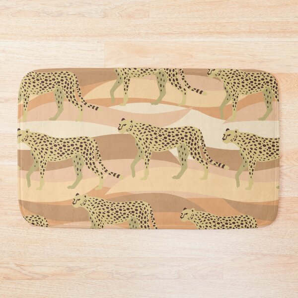 Item preview, Panther, Leopard, Cheetah, Safari Animals on Sand  Gamouflage   designed and sold by Mandala108.