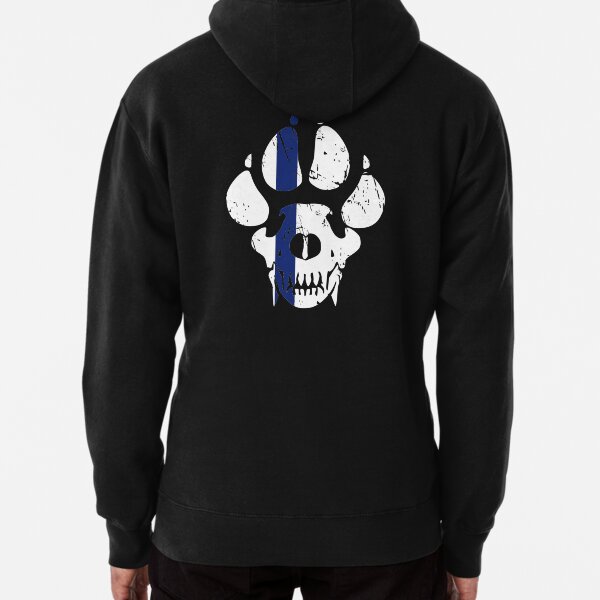 Paulie's skull hoodie sale