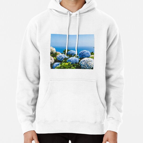 Nantucket Hydrangeas Pullover Hoodie