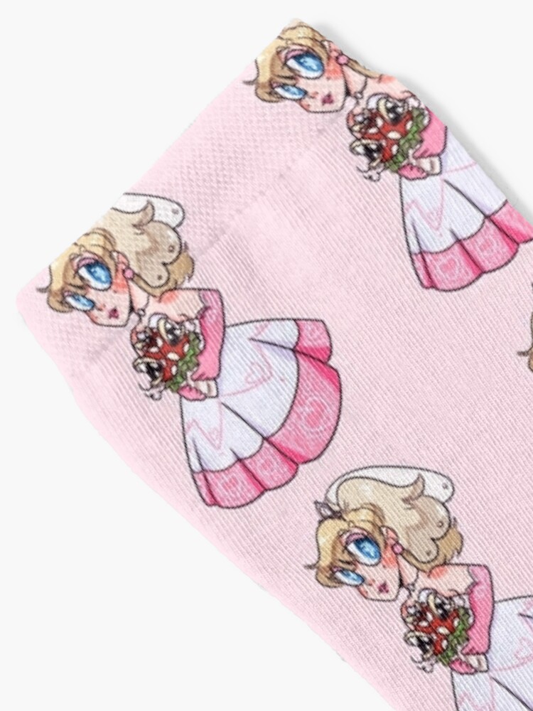 Alternate view of Princess in Peach Socks