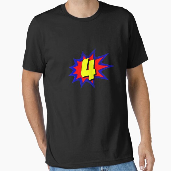 Item preview, Superhero 4 Years Old Birthday designed and sold by flippinsg.