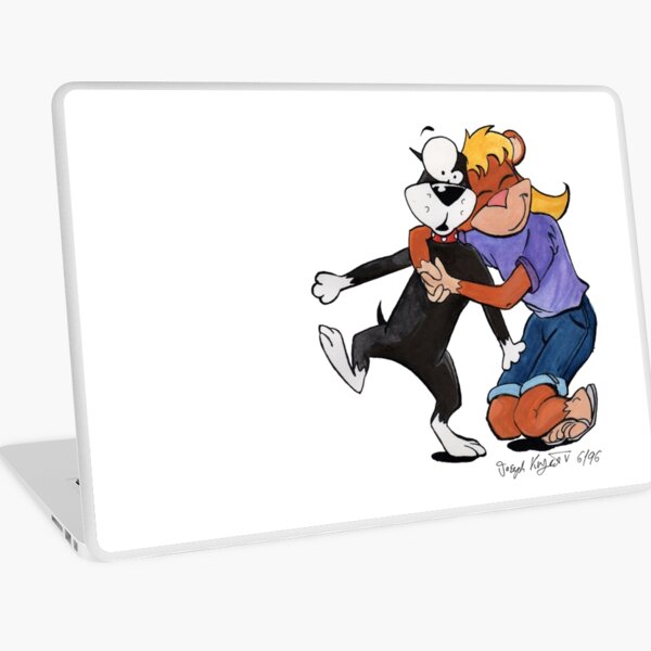 Penny Hugs Butch Elsewhere Laptop Skin