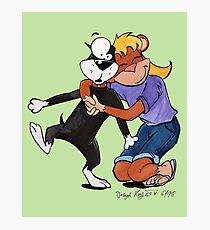 Penny Hugs Butch Elsewhere Photographic Print