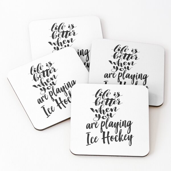 Item preview, Life is Better When You Are Playing Ice Hockey designed and sold by ProjectX23.