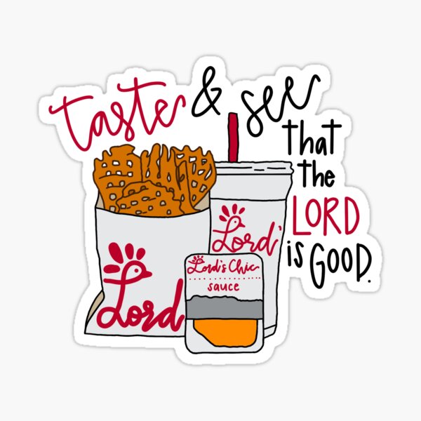 the Lord‘s chicken Sticker