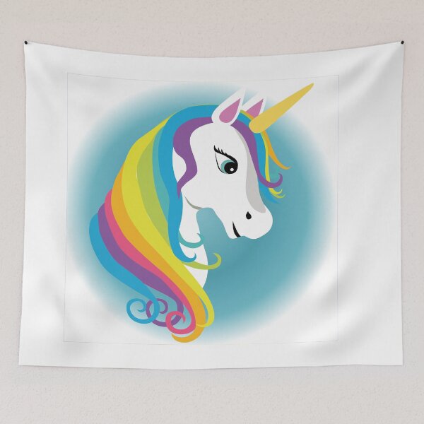 Item preview, Magic Rainbow Unicorn designed and sold by Mandala108.
