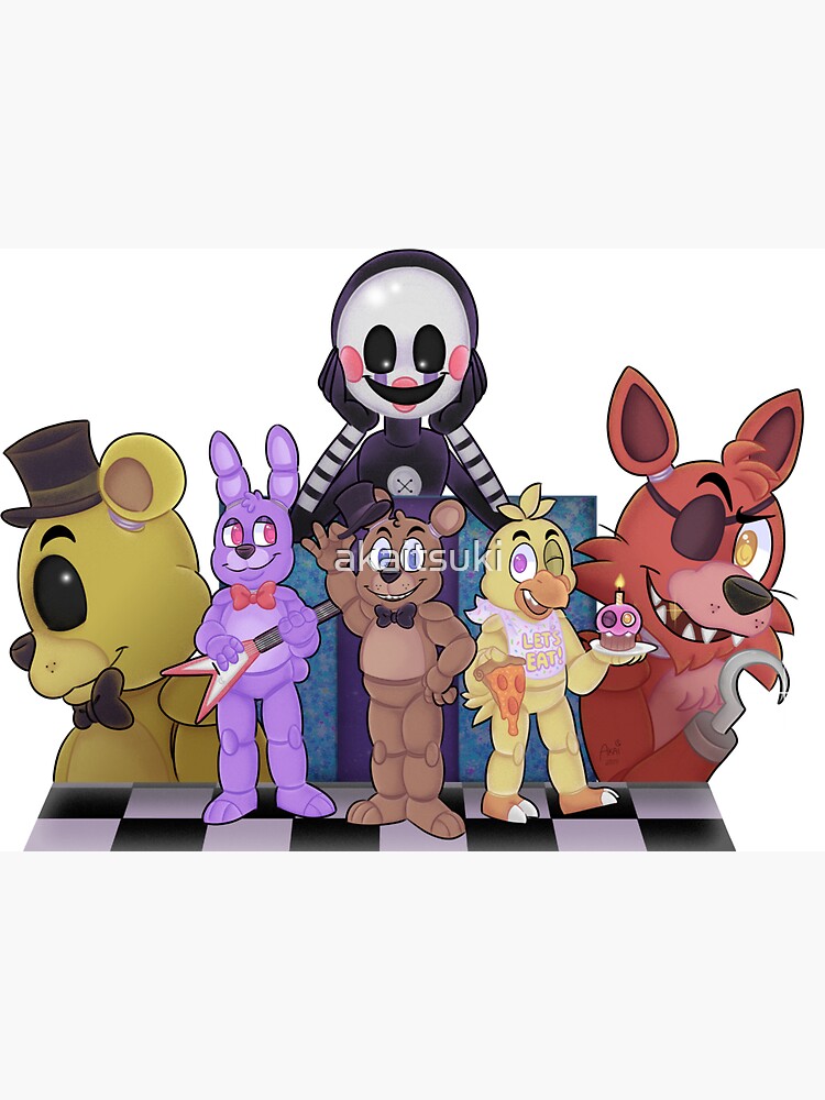 FNAF 2 Toy Animatronics Bundle | Magnet