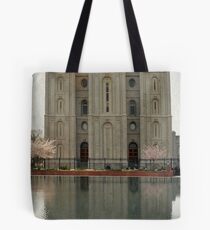 Salt Lake Temple - Vertical Tote Bag