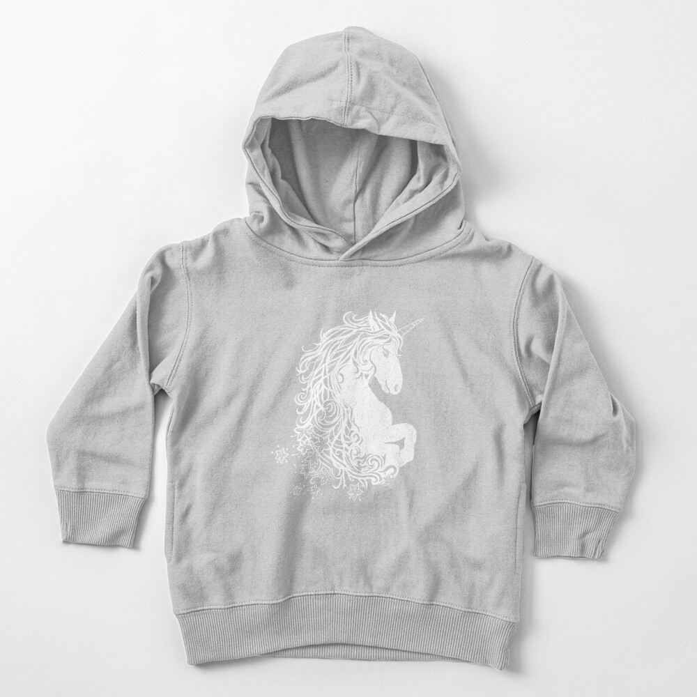 white unicorn hoodie