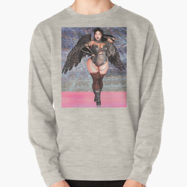 The Charcoal Cherub Pullover Sweatshirt