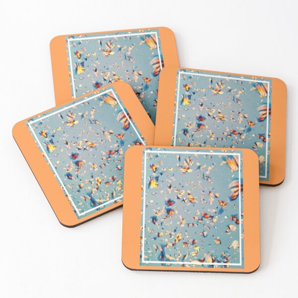 Item preview, Mariposas naranjas y azules designed and sold by maddiesartworks.