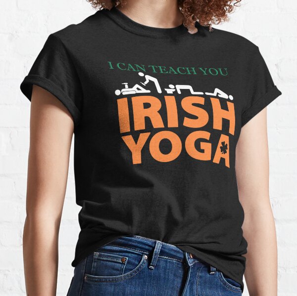 Irish Yoga T-Shirts for Sale