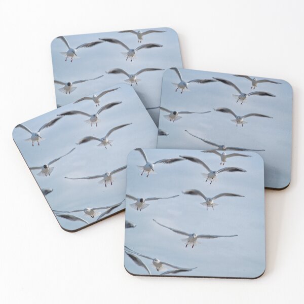 Item preview, Swarm of seagulls approaching designed and sold by Martin Langer.