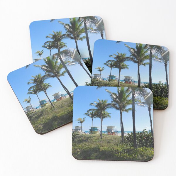 Item preview, Miami Lifeguard Posts designed and sold by cbellaphoto :).
