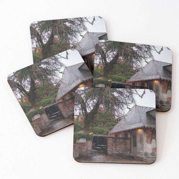 Item preview, Courtyard at Lafitte's Blacksmith Shop designed and sold by Loveday Funck.