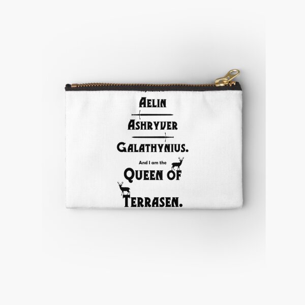 Item preview, Queen of Terrasen (Black on White) designed and sold by believeluna.
