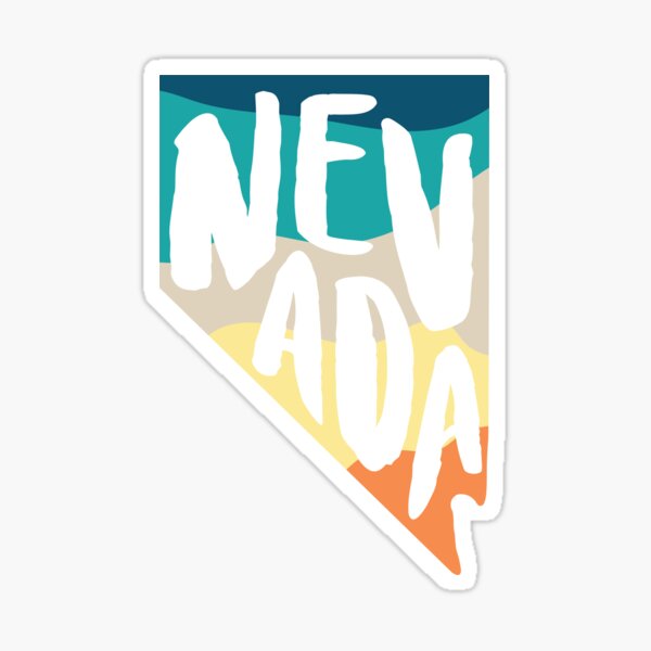 Vista previa del artículo con la obra «Estado de Nevada 2», diseñado y vendido por halleani.