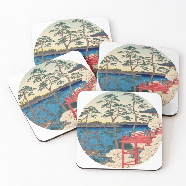 Item preview, Kiyomizu Hall and Shinobazu Pond at Ueno - Hiroshige designed and sold by nickscreation.
