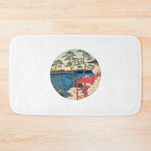 Item preview, Kiyomizu Hall and Shinobazu Pond at Ueno - Hiroshige designed and sold by nickscreation.