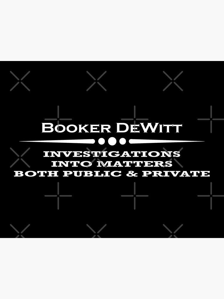 Bioshock Infinite Booker Dewitt Private Investigator White
