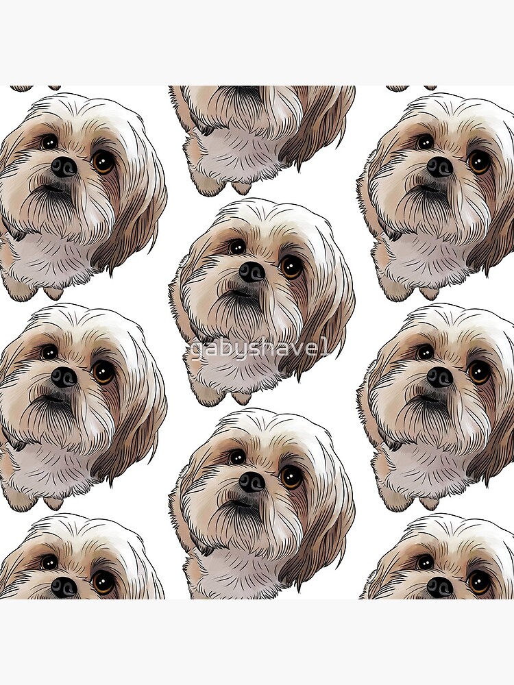 lhasa apso pillow