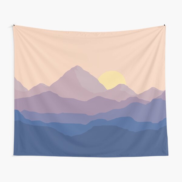 Aperçu de l'œuvre Chill Mountain Horizon créée et vendue par HinokoCraft.
