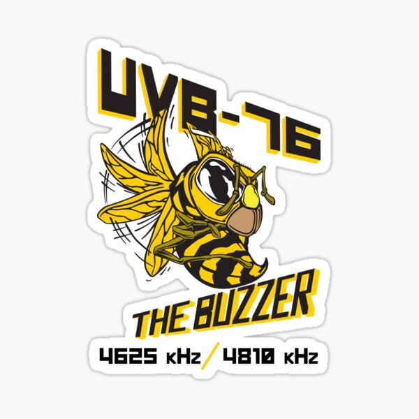 Item preview, UVB-76 "The Buzzer" designed and sold by brainthought.