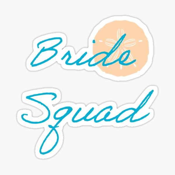 Item preview, Beachy Bride Squad designed and sold by Yviemakes.