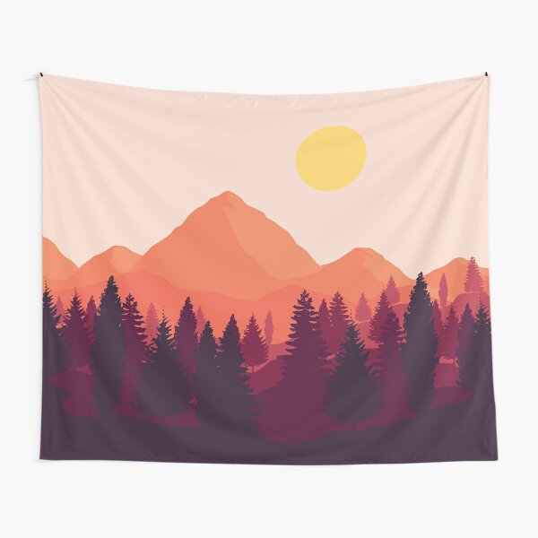 Discover Forest Mountain Horizon | Tapestry