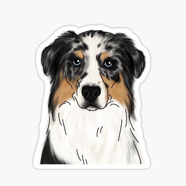 Item preview, Australian Shepherd designed and sold by ktscanvases.