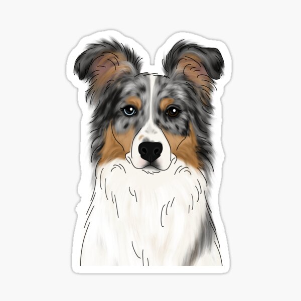 Item preview, Australian Shepherd designed and sold by ktscanvases.