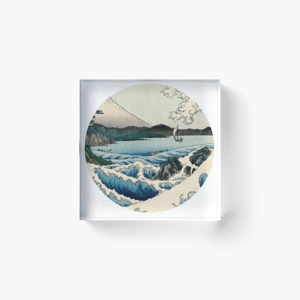 Aperçu de l'œuvre Hiroshige - The Sea off Satta créée et vendue par nickscreation.