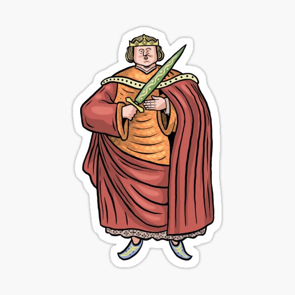 King Æthelred II Sticker