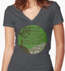 New adventure Women's Fitted V-Neck T-Shirt