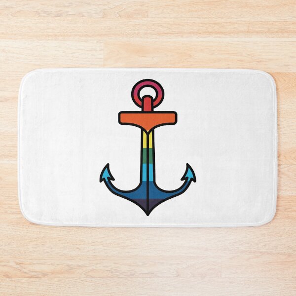 Item preview, Gay Pride Anchor designed and sold by fearcity.