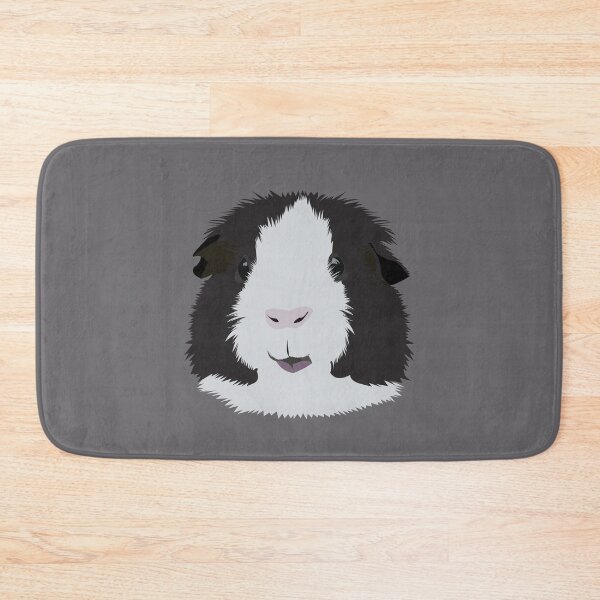 Item preview, Black and White Guinea Pig designed and sold by KCPetPortraits.