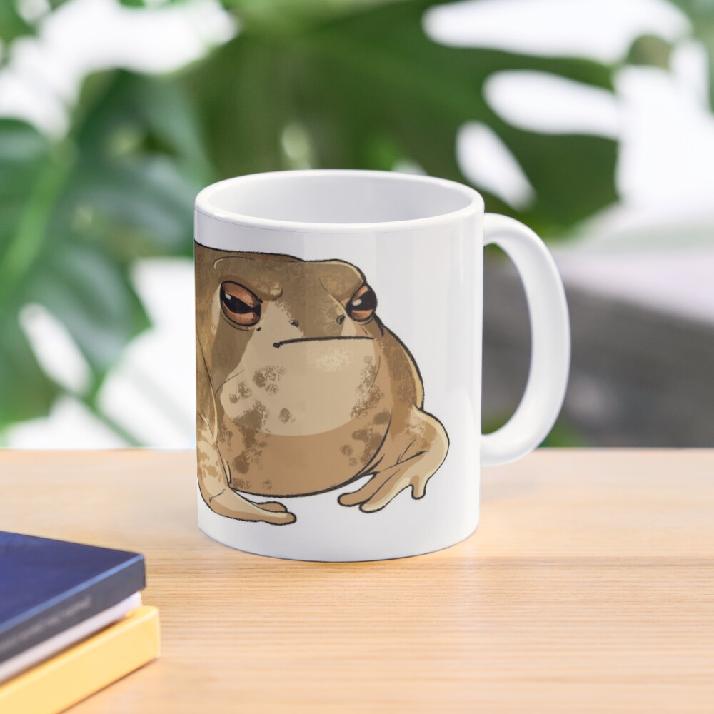 Frog Coffee Mug by littlemandyart