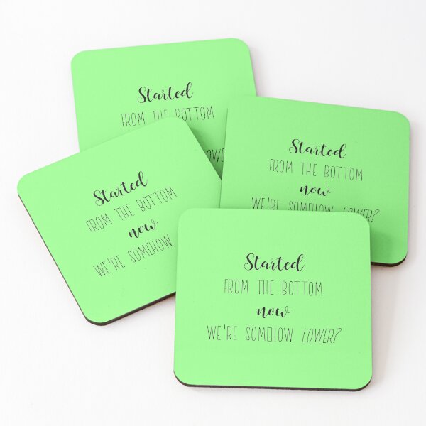 Item preview, started from the bottom, now we're lower designed and sold by emma-johnston.