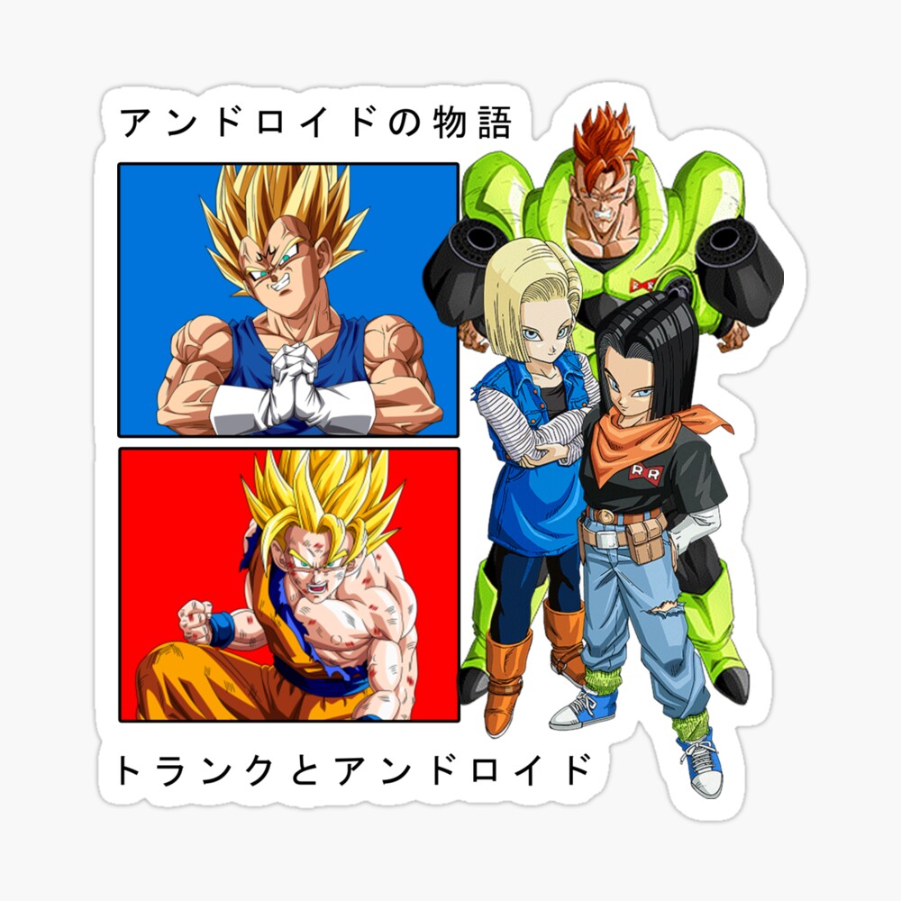 Dragon Ball Z Android Saga Poster for Sale by Anime-Styles