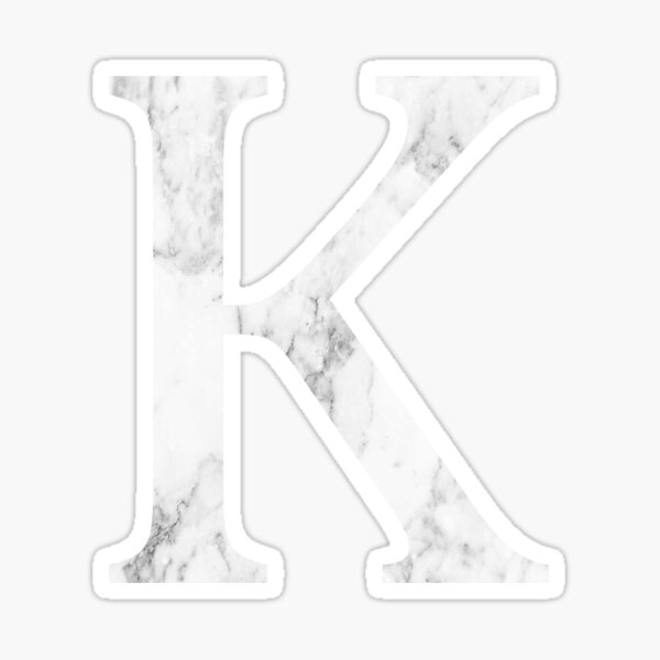 K/Kappa Sticker