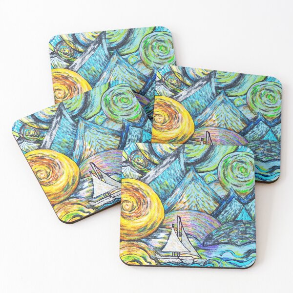 Item preview, Into the Bight, Impressionism designed and sold by Sharon Schwalbe.