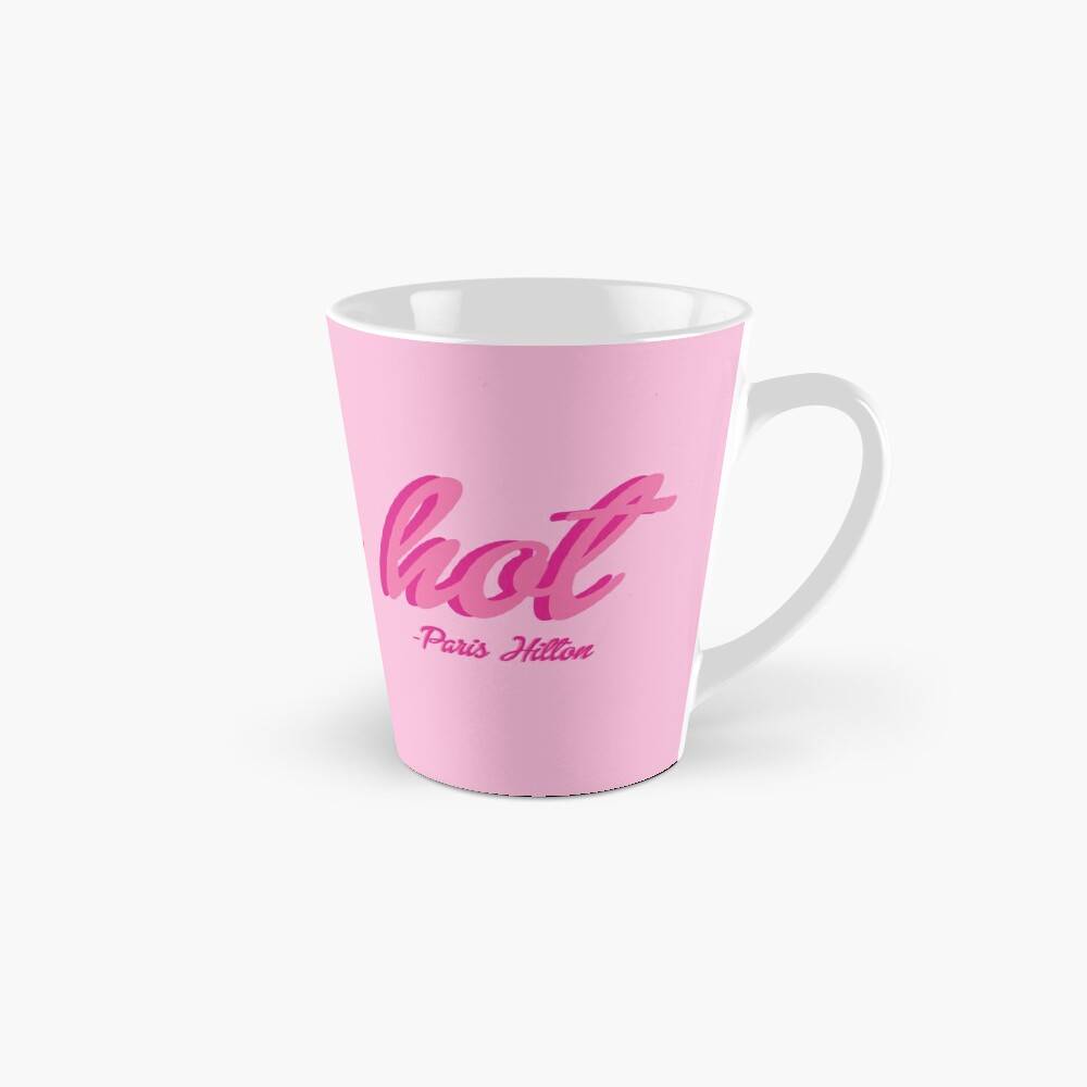 That Is Hot Paris Hilton Text Print Cla Mug Gifts Cup Image Simple Picture  Printed Photo Design Handle Round Tea Drinkware