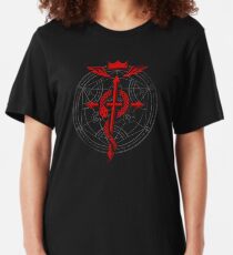 Fullmetal Alchemist Flamel Slim Fit T-Shirt